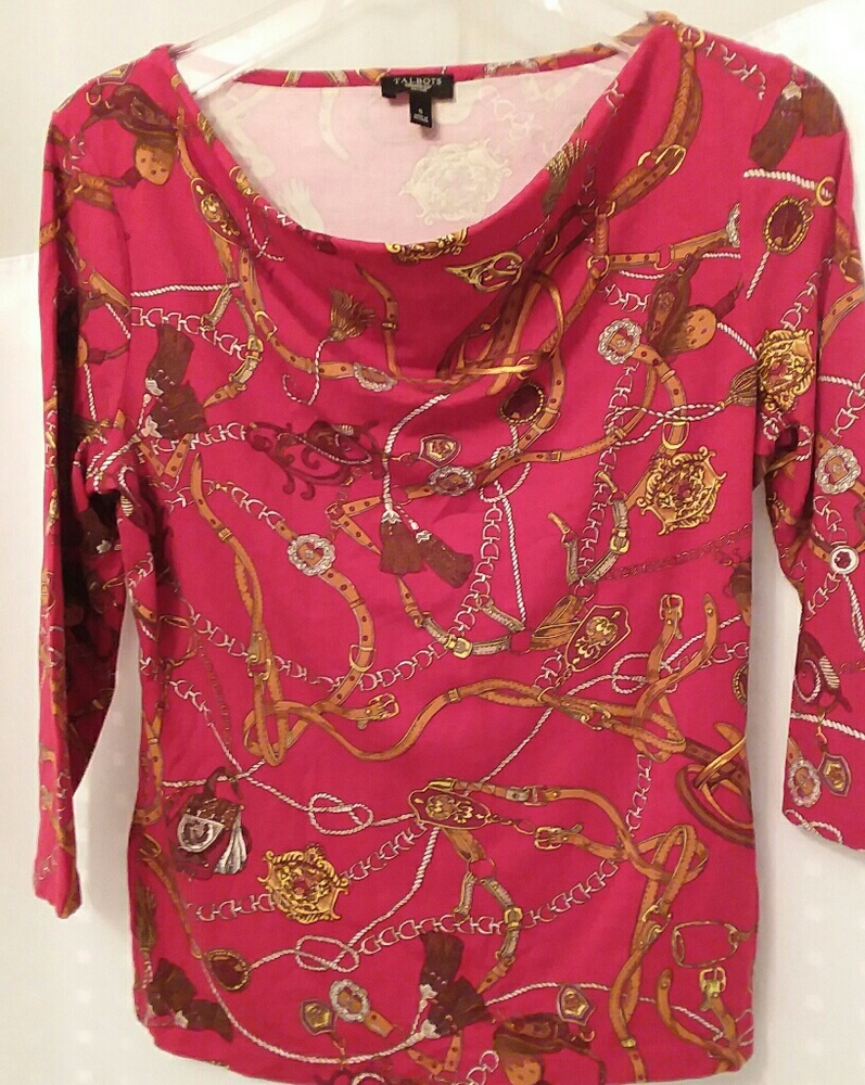 Talbot Petite  3/4 Sleeve Top as S